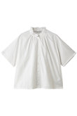 chambray frill shirt シャツ