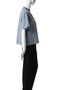 chambray frill shirt シャツ ミディウミ/MidiUmi