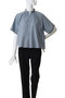 chambray frill shirt シャツ ミディウミ/MidiUmi