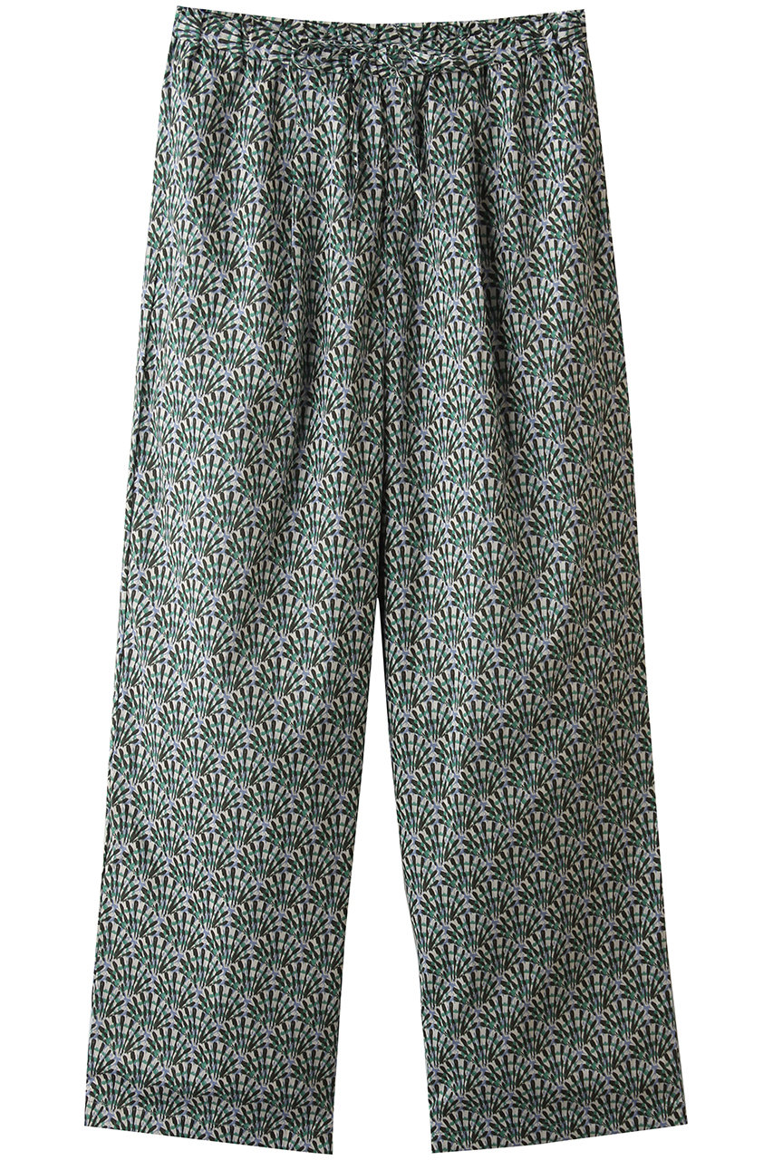 ミディウミ/MidiUmiのLIBERTY print PT パンツ(green/2-760195)