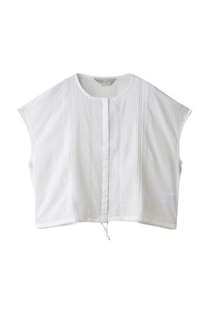 ミディウミ/MidiUmiのpin tuck N/S shirt シャツ(110400/110401)