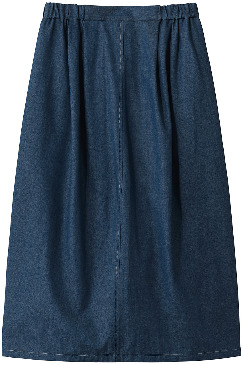 ミディウミ/MidiUmiのlight denim cocoon SK スカート(l.blue/2-760236)