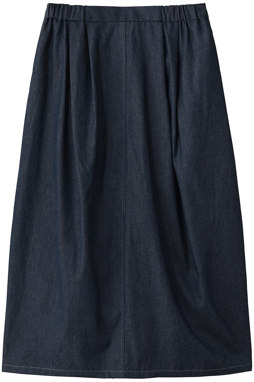 ミディウミ/MidiUmiのlight denim cocoon SK スカート(navy/2-760236)