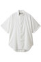 frill wide shirt シャツ ミディウミ/MidiUmi off white