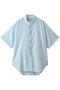 frill wide shirt シャツ ミディウミ/MidiUmi l.blue