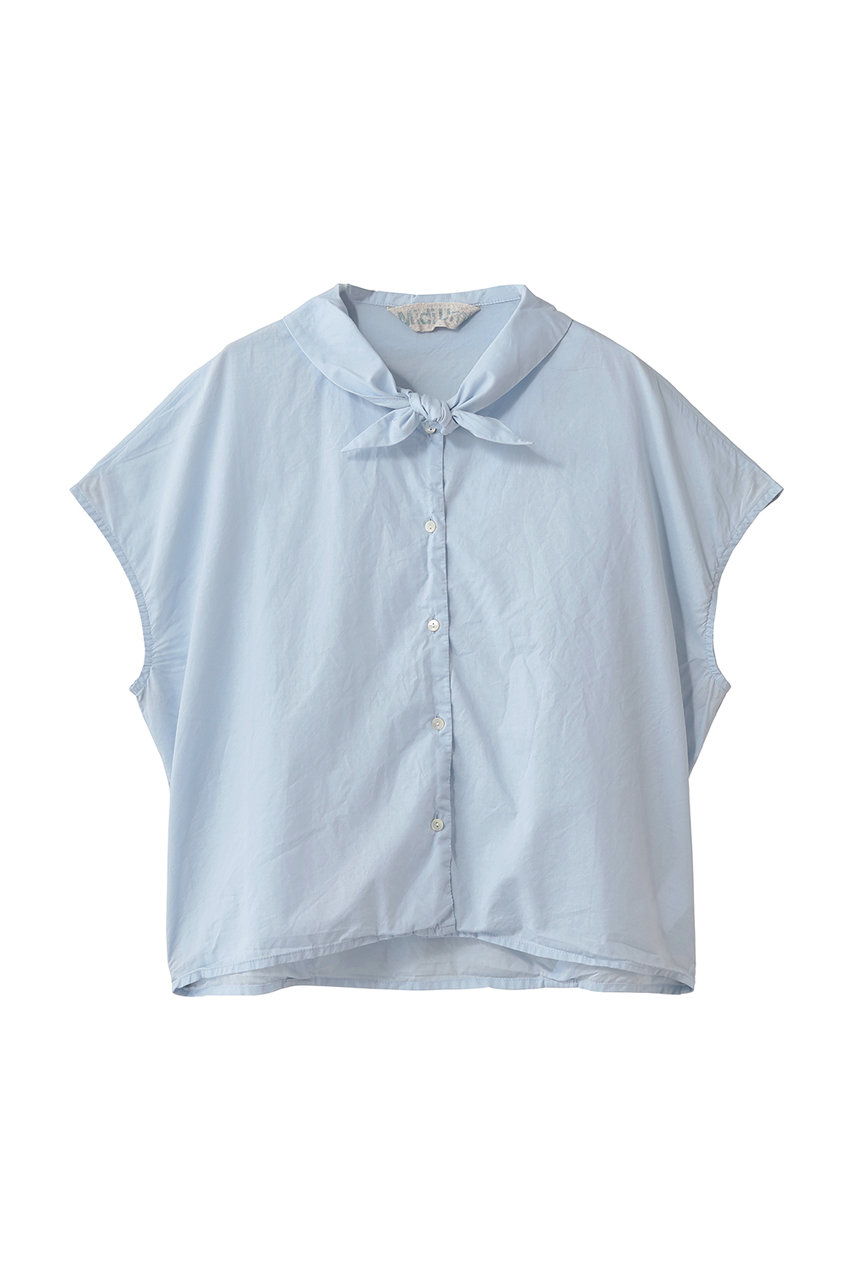 ミディウミ/MidiUmiのscarflike NS shirt シャツ(blue/2-730238)