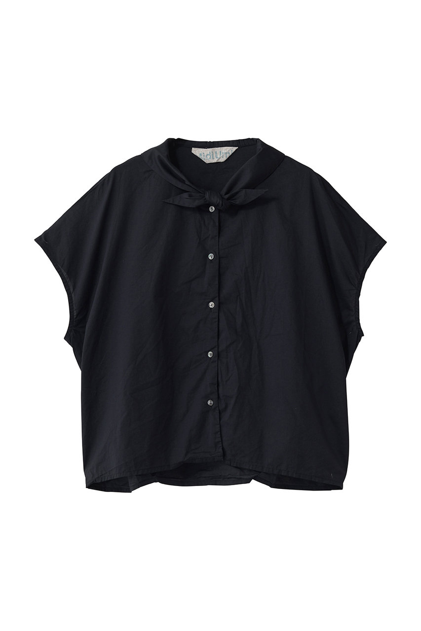ミディウミ/MidiUmiのscarflike NS shirt シャツ(navy/2-730238)