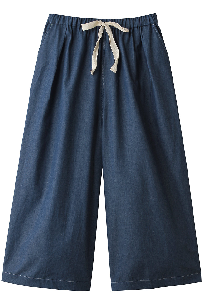 ミディウミ/MidiUmiのlight wide tuck denim デニム(l.blue/2-760235)