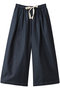 light wide tuck denim デニム ミディウミ/MidiUmi navy