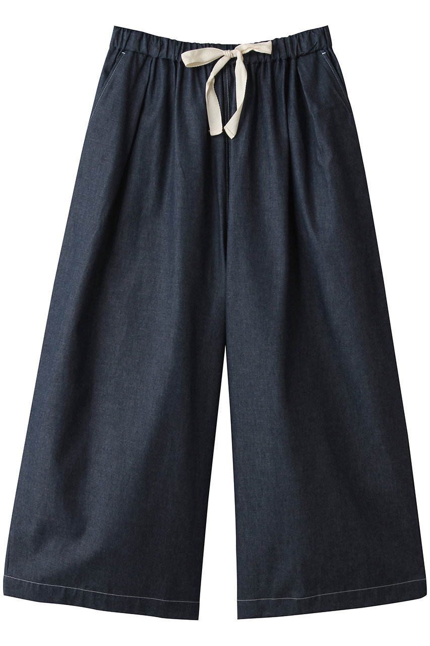 ミディウミ/MidiUmiのlight wide tuck denim デニム(navy/2-760235)