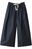 light wide tuck denim デニム