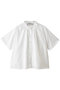 chambray frill shirt シャツ ミディウミ/MidiUmi off whiteC