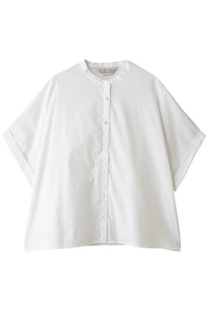 ミディウミ/MidiUmiのchambray wide shirt シャツ(ブラウス・シャツ/ショートスリーブ)