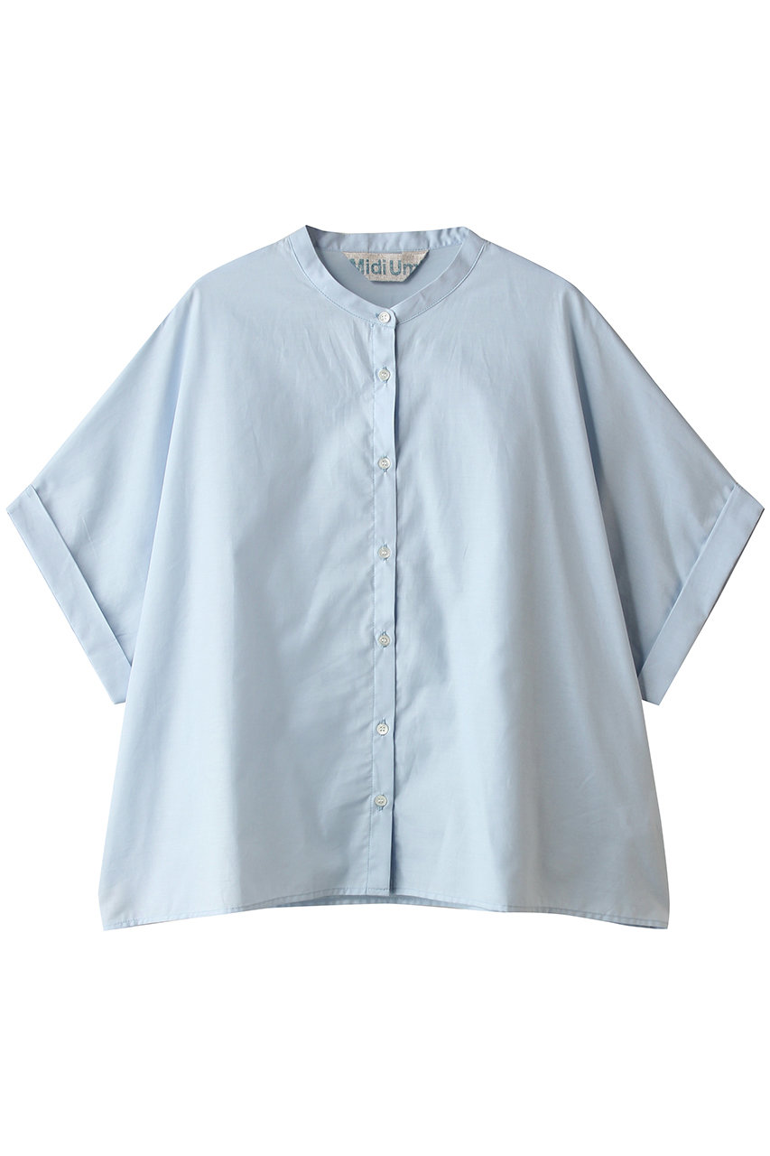 ミディウミ/MidiUmiのchambray wide shirt シャツ(l.blueC/2-730231)