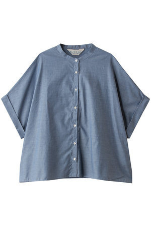 ミディウミ/MidiUmiのchambray wide shirt シャツ(110400/110402)