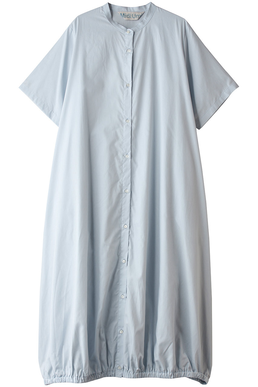 ミディウミ/MidiUmiのballon shirt OP ワンピース(blue/2-750239)