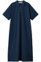 wide polo OP ワンピース ミディウミ/MidiUmi navy