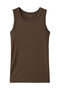 basic tank top トップ ミディウミ/MidiUmi brown
