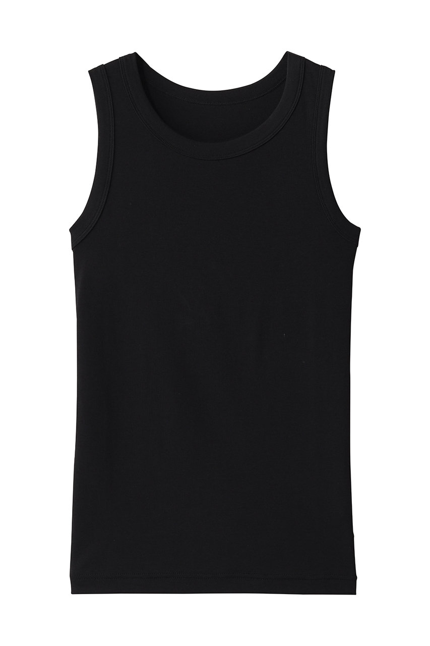 ミディウミ/MidiUmiのbasic tank top トップ(black/2-71989563)