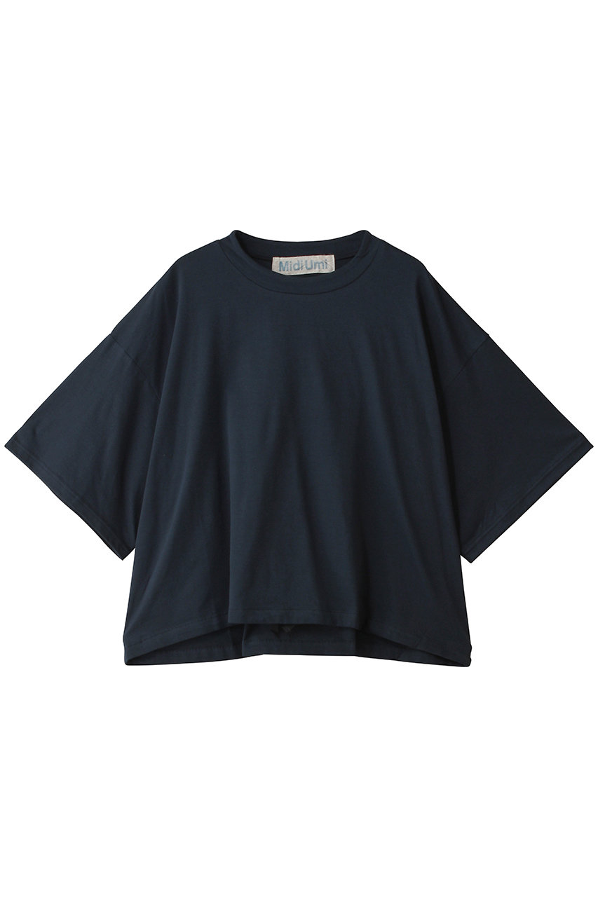ミディウミ/MidiUmiのbaloon wide PO プルオーバー(navy/2-710065)