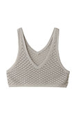mesh bustier vest ベスト