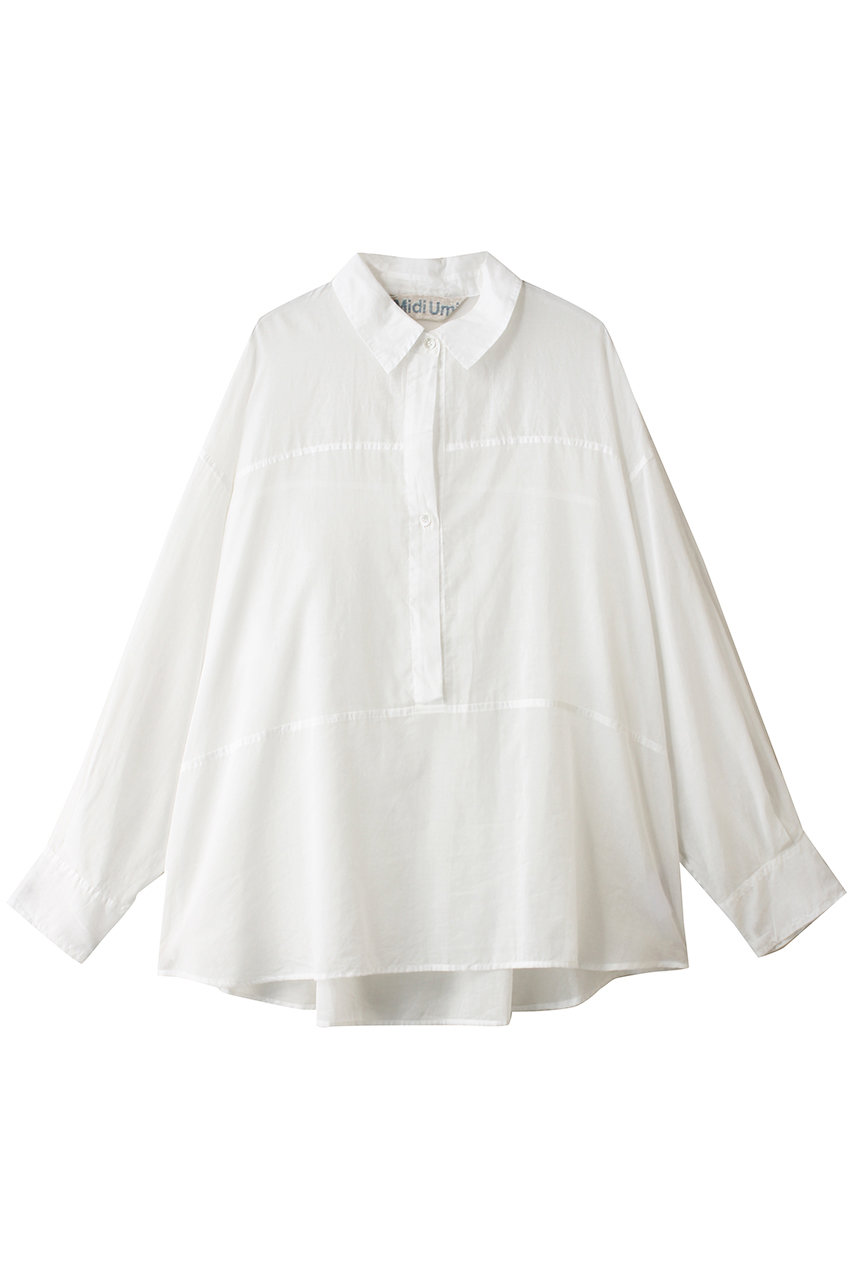 ミディウミ/MidiUmiのsheer skipper tunic チュニック(off white/2-730061)