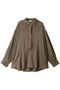 sheer skipper tunic チュニック ミディウミ/MidiUmi brown