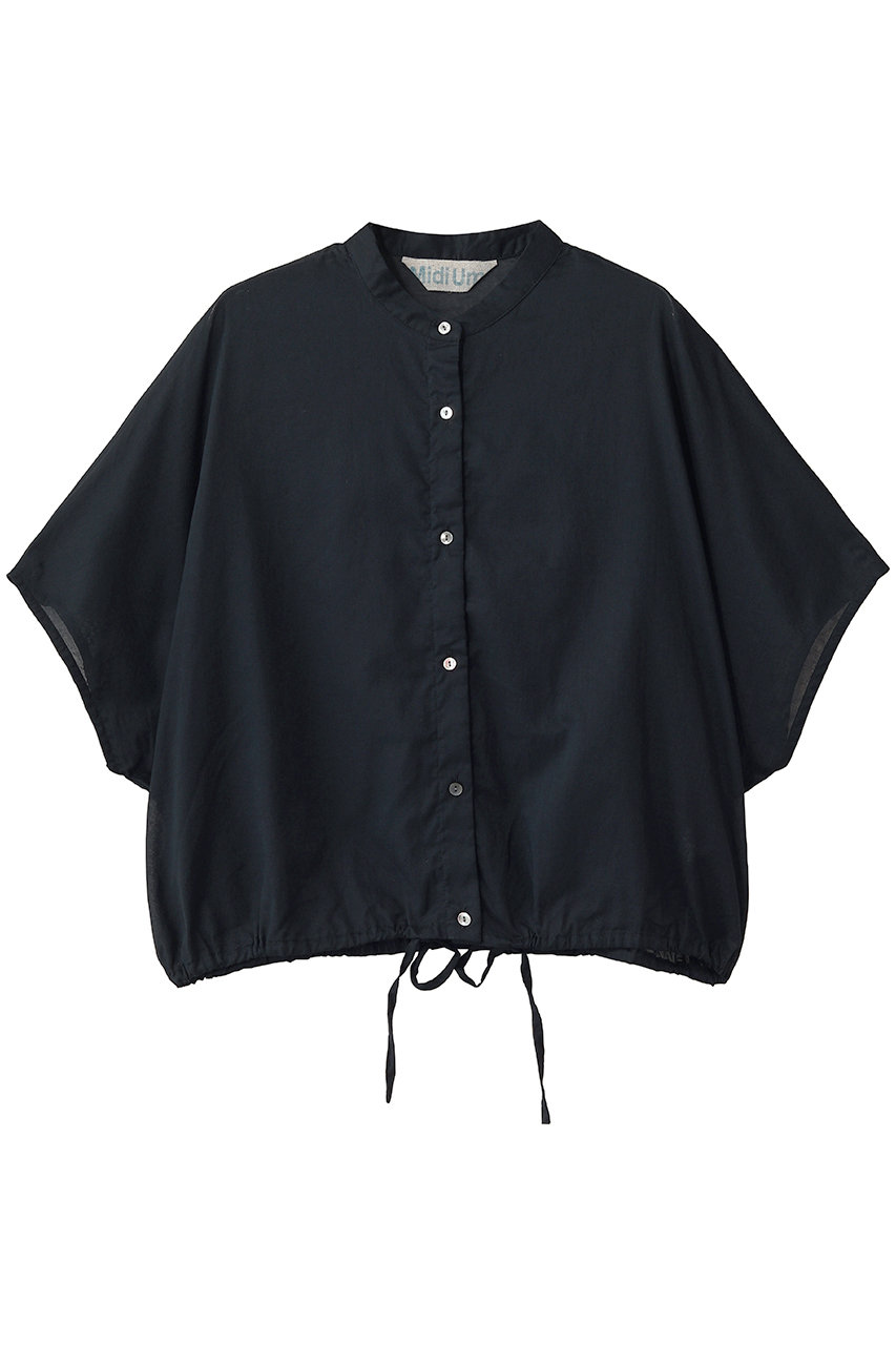 ミディウミ/MidiUmiのwide balloon shirt シャツ(navy/2-730066)