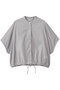 wide balloon shirt シャツ ミディウミ/MidiUmi gray
