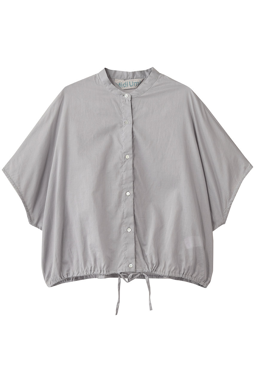ミディウミ/MidiUmiのwide balloon shirt シャツ(gray/2-730066)