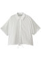 h/s balloon shirt シャツ ミディウミ/MidiUmi off white
