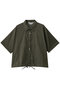 h/s balloon shirt シャツ ミディウミ/MidiUmi khakiA