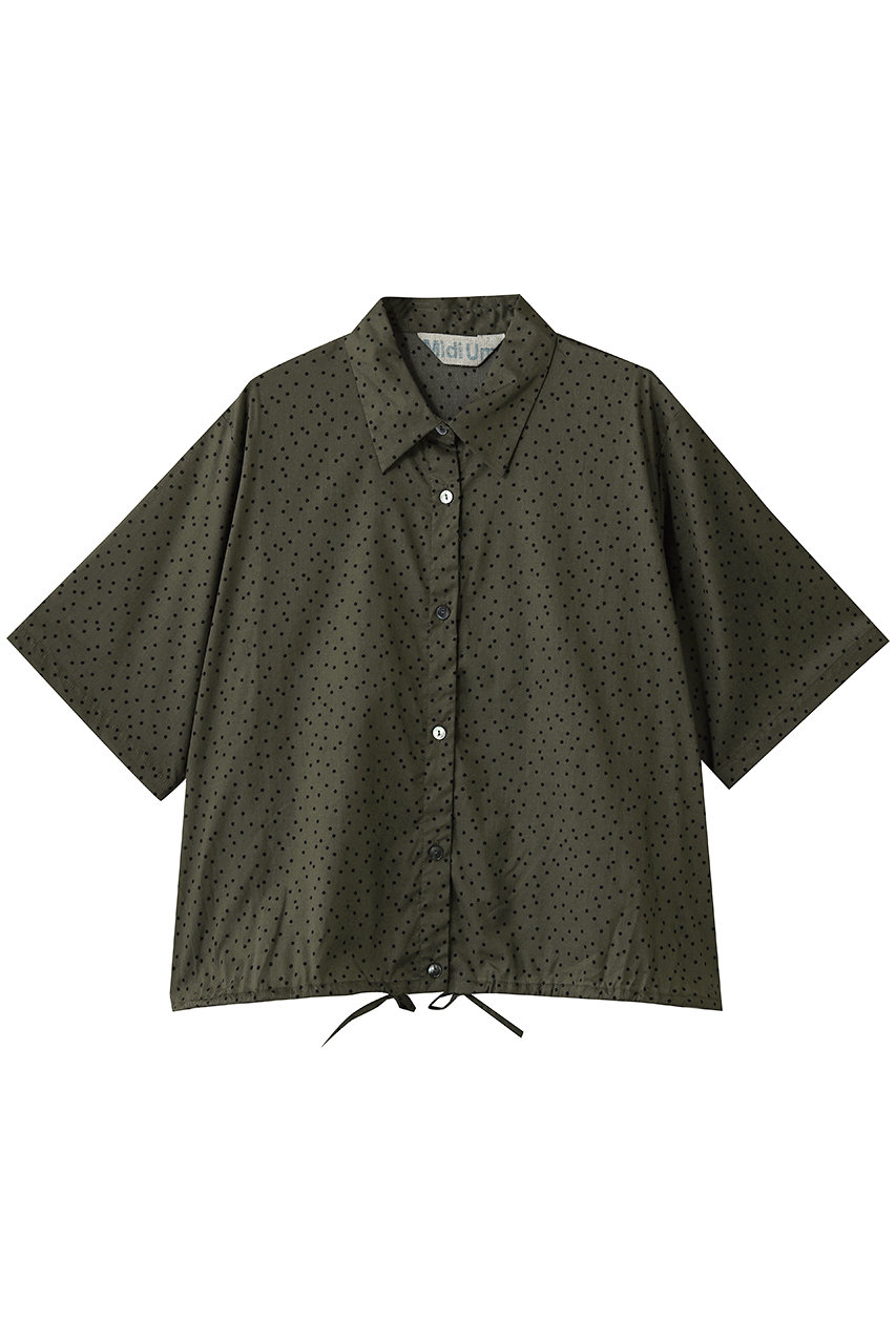 ミディウミ/MidiUmiのh/s balloon shirt シャツ(khakiA/2-730067)