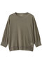 sheer knit PO プルオーバー ミディウミ/MidiUmi beige