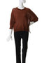 sheer knit PO プルオーバー ミディウミ/MidiUmi