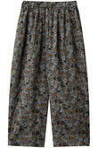 flower print easy PT パンツ