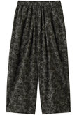 flower print easy PT パンツ