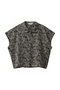 flower print scarflike shirt シャツ ミディウミ/MidiUmi khaki