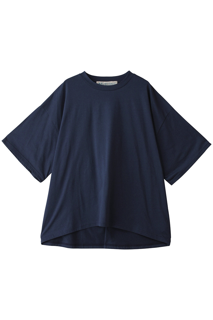 ミディウミ/MidiUmiのbig T-shirt Tシャツ(blue/2-710057)
