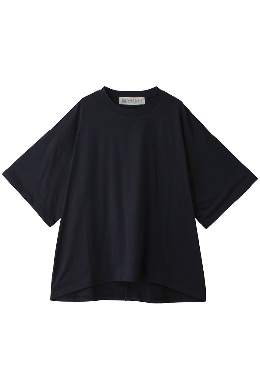 ミディウミ/MidiUmiのbig T-shirt Tシャツ(navy/2-710057)