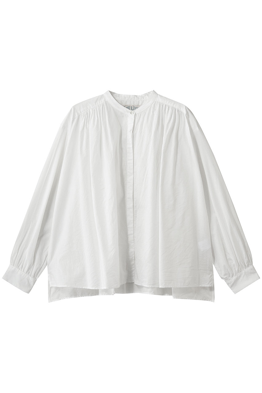 ミディウミ/MidiUmiのgathered wide shirt シャツ(off white/3-73966263)