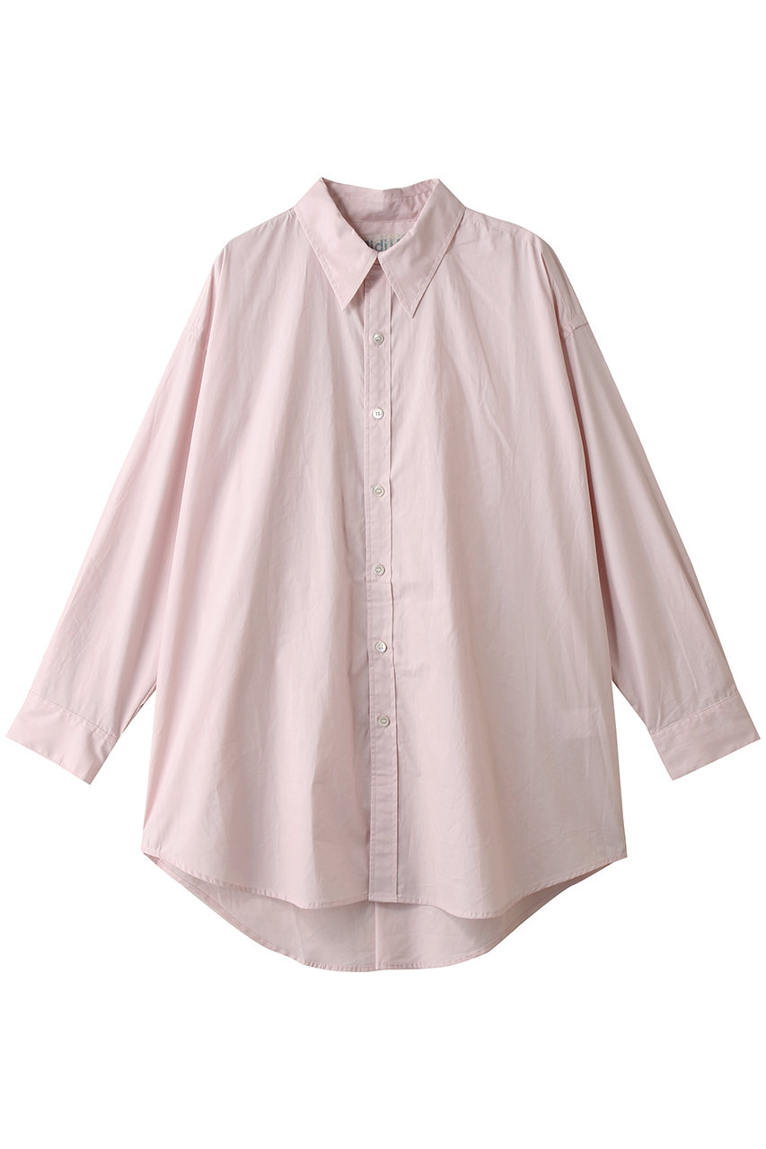 ミディウミ/MidiUmiのover sized shirt シャツ(pink/3-730289)