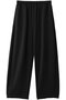 soft jersey wide PT パンツ ミディウミ/MidiUmi black