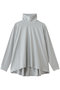 high neck flare PO プルオーバー ミディウミ/MidiUmi l.gray
