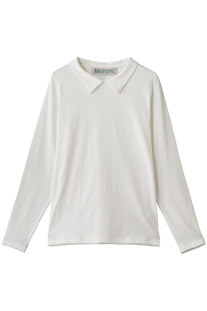 ミディウミ/MidiUmiのshirt collar PO プルオーバー(off white/3-71892663)