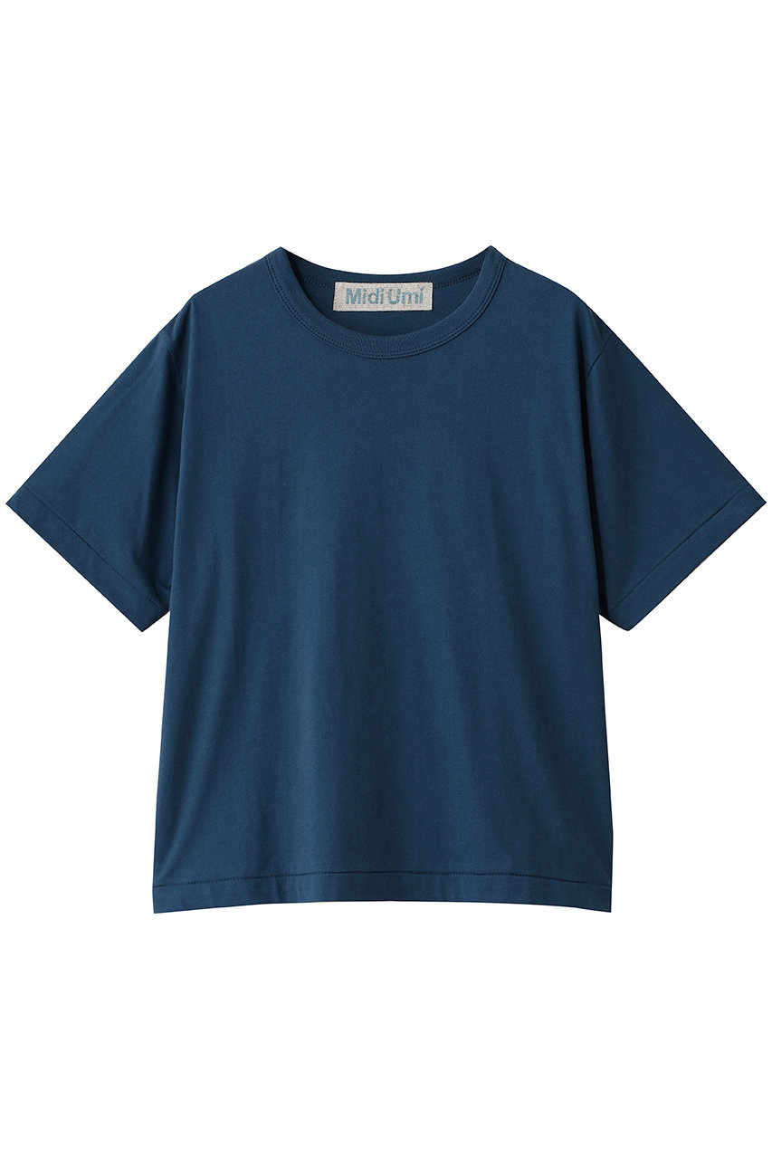 ミディウミ/MidiUmiのbasic T shirt シャツ(navy/3-710293)