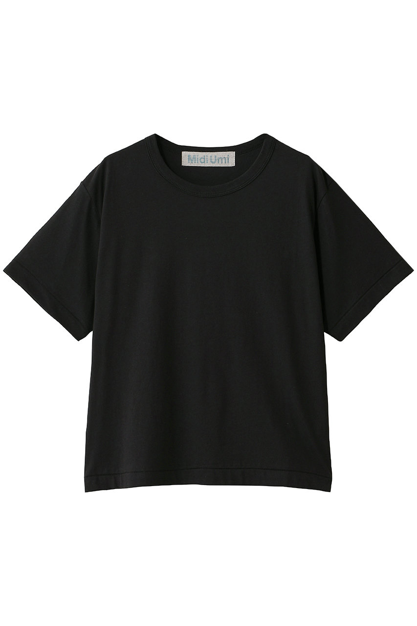 ミディウミ/MidiUmiのbasic T shirt シャツ(black/3-710293)