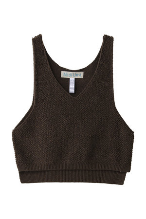 ミディウミ/MidiUmiのpile boa knit vest ベスト(110300/110301)
