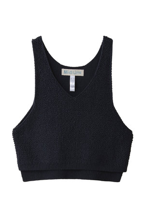 ミディウミ/MidiUmiのpile boa knit vest ベスト(110300/110301)