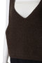 pile boa knit vest ベスト ミディウミ/MidiUmi